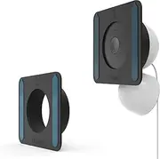 [TIUIHU] Silicone Cover forGoogle Nest Cam Indoor(Wired)-2nd Gen (Black, 1*Pack)