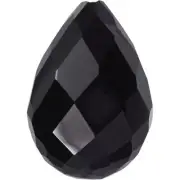 Natural Extra Fine Black Onyx - Briolette - Brazil - AAA+ Grade