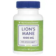 The Vitamin Shoppe, Lion's Mane, 60 Vegetable Capsules (500 mg per Capsule)