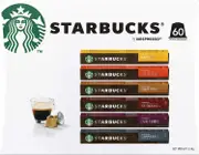 Starbucks By Nespresso Coffee Pods Variety Pack 60 Capsules
