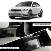 New Interior Console Box Aluminum Tuning Molding Anti-Scratch for Hyundai Ioniq5