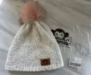 Appaman Girl's Boucle Hat Winter White Size XL (8-10) NWT