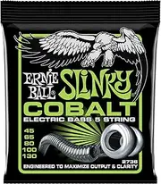 Ernie Ball Bass 5 Slinky Cobalt Electric Bass Strings - 45-130 Gauge