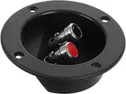 Alipis Wooden Subwoofer Box Speaker Wiring Easy-Install Terminal Connectors Multi-Purpose Audio Connectors Speaker Terminal Assembly