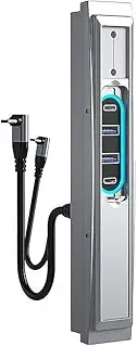 NUZAMAS Compatible with Model Y USB Hub Type-C Docking Station with 27W PD Fast Charge Port and LED Light Docking Station of Center Console Smart Sensor Automobile Accessories