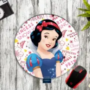 SNOW WHITE SEVEN DWARFS DISNEY INSPIRED ART D1 CUSTOM PC MOUSE PAD DESK MAT