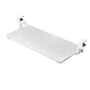 BONTEC Small Keyboard Tray Under Desk, Pull Out Keyboard and Mouse Tray with