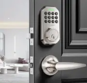 Keyless Entry Door Lock Keypad Deadbolt Handle Set Smart Locks Front Door SL01
