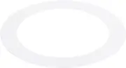 uxcell 7.76" ID 9.45" OD Goof Rings for Recessed Light, Matte White Goof Metal Trim Ring Lighting Fixture for Ceiling Wall Recessed Can Downlights