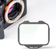 Kase Clip-in MCUV Filter,Built-in Camera CMOS UV Protection Filter Optical Glass for Sony Alpha Camera A7/A7 II/A7 III/A7R/A7R II/A7R III/A7R IV/A7S/A7S II/A7S III/A9/A9 II/FX3/A7C