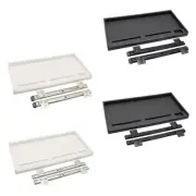 under Desk PC Keyboard Drawer Tray 51.5x27cm Saving Space Slide Out Platform