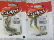 2 Packs Berkley Gulp! Ice Fishing 1” Minnow Watermelon Pearl