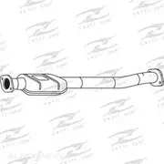 Redback Cat Conv Bolt On to suit Suzuki Swift & Holden Barina - C9770
