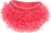 [Healeved] Infant Bloomers Underwear Ruffle Diaper Cover for Baby Girls Toddler Kids Cotton Shorts Panties Soft and Breathable for Newborns and Toddlers Baby Clothing Essentials Watermelon