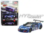 MINI GT 1:64 ACURA NSX GT3 #86 "UNCLE SAM" WATKINS USA BLUE WITH LIVERY MGT00052