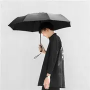 Xiaomi Umbrella Ultra Light Automatic Foldable Sun-Rain Umbrella One Key to Open &amp; Close - Black (RRP: $59.00)