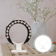 Headband Display Stand Hairband Rack Transparent Accessory Storage Miss