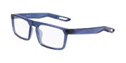 Nike 7306 413 Men's Glasses Blue Size 55 - Private Health Rebate - Blue Light Block Available