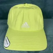 Adidas Women’s Saturday 2.0 Pulse Lime Green Hat Adjustable c183