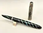 Lim Ed. Parker 51 Fountain Pen Raden Mother of Pearl Spiral design + Custom Cap