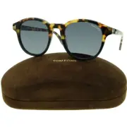 Tom Ford Sunglasses FT0752 TF 752 56A "Jameson" Tortoise/Gray Classic Men's