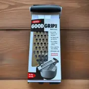 OXO Good Grips Stainless Steel Multi Grater Shredder Plane Cutter Mill White*New