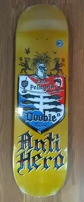 Anti Hero Skateboards Doobie Coat of Arms Deck 8.62