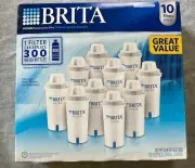 Brita Pitcher Replacement Filter 10 Pack 766229 NEW