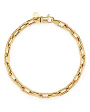Zoe Lev 14K Yellow Gold Large Open Link Chain Bracelet