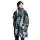 日本KIU 163228 Zakka拼布風 標準成人空氣感有袖斗篷雨衣 騎車露營必備 附收納袋（男女適用）