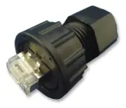 PLUG, STP, CAT5E, PANEL MOUNT, IP67, 8P, CABLE MOUNT, CONNECTOR OR FOR MULTICOMP