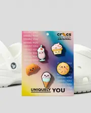 [Crocs] Crocs Mini 3D Pastry Shop Jibbitz 5 Pack One Size