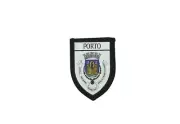Patch printed embroidery travel souvenir shield city flag portugal porto