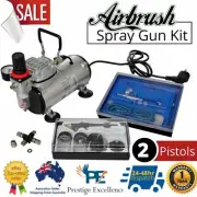 Spray Gun Kit Brush Action Tattoo Beauty Paint Airbrushes Mini Compressor Tool