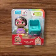 SEALED NEW CoComelon BELLA'S VAN Cruiser ~ Bella & Cruiser Car