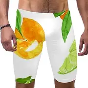 [VBFOFBV] Men's Printed Jammer Swimsuit Swim Shorts, Farm Hat Boots Vintage