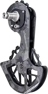 YEJIANGHUA RD-001 Carbon Fiber Bicycle Bike Ceramic Rear Derailleur 13T-17T Pulley Wheel Guide Fit for R7000 R8000 R8050 R9150 R9170 (Color : RD-01-R8000)