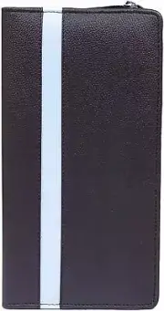 Multiple Tufted Fabric / PU Leather Cheque Book Holder / Card Holder US