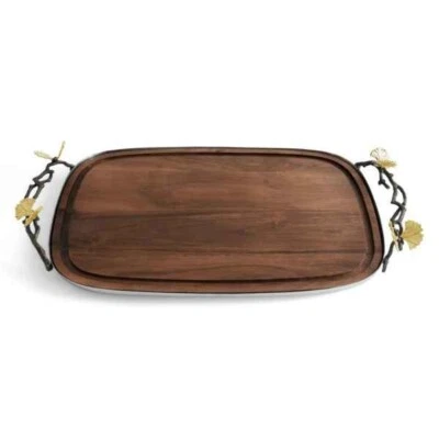 MICHAEL ARAM BUTTERFLY GINKGO BREAD BOARD 174705.NEW IN BOX.
