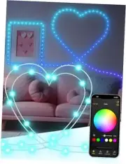 Smart Valentine's Day Lights, 100 LED RGB Color Changing Mini RGB-Ball Shape