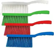 Bench Cleaning Brush, Polypropylene/Polyester Soft Bristle Dustpan Brush &, Blue（Available from 10）
