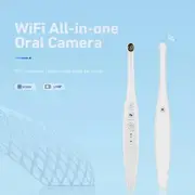 WiFi Oral Camera Supports Photo Snap Video Recording 200W HD Waterproof 8 Adjustable LED Technology for Adults Kids Pets