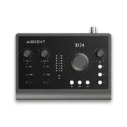 Audient iD24 USB-C Audio Interface with 2 Console Mic Preamps