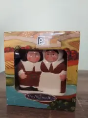 Thanksgiving Napkin Holder Publix Pilgrim Pair Table Ceramic