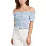 Revolve petersyn Kinsey smocked top Size S Retail $250 new Summer Vacation