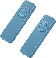 Mellisso 2X Portable USB Sport U Disk Mini Mp3 Music Player Support 32GB TF Card（Blue）