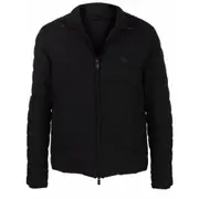[Emporio Armani] Emporio Armani Padded Logo-patch Jacket 58 IT BLACK