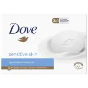 Dove Sensitive Skin Soap Bar - Hypoallergenic Beauty Bar, 3.17oz