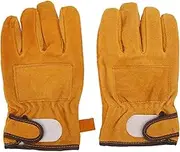 XIASABA Fireproof Gloves 1 Pair of Heat Resistant Gloves Fireproof Flame Retardant Non Scalding for BBQ Grill Short BBQ Gloves