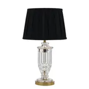 Althea Classic Glass Gold Table Lamp